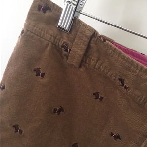 Lilly Pulitzer corduroy skirt